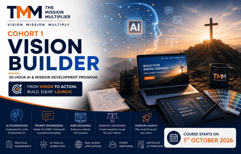 THE MISSION MULTIPLIER: Cohort 1-Vision Builder